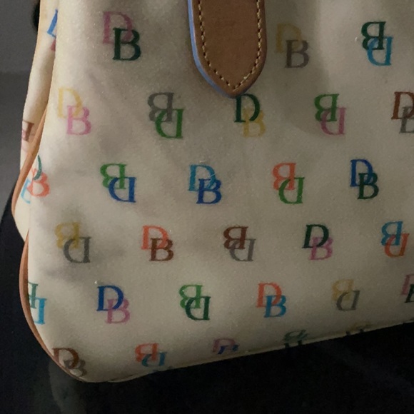 Dooney & Bourke Multicolored Small Logo Bag - Picture 5 of 9